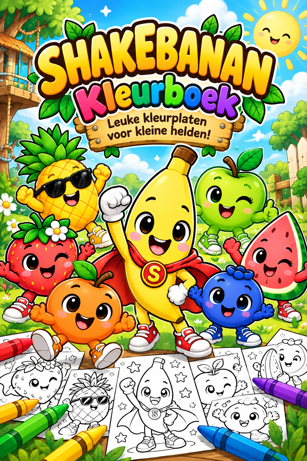 ShakeBanan Kleurboek